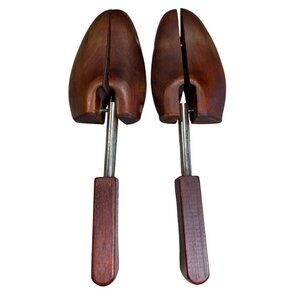 Vintage SHOE KEEPERS No 4 MOHAWK Split Toe Shoe Trees - Rochester Shoe Tree Co